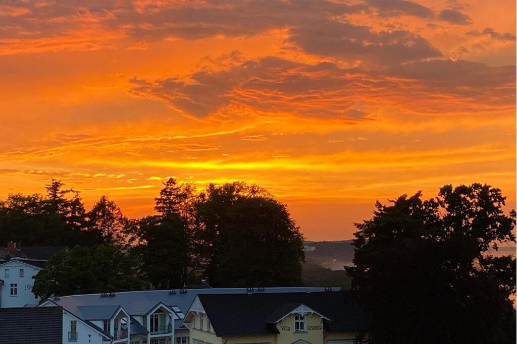Ferienwohnung „Abendrot“ Mit Meerblick Gohren Bagian luar foto